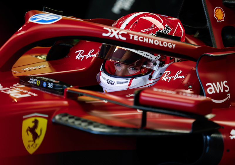 Charles Leclerc, il favorito in Ferrari