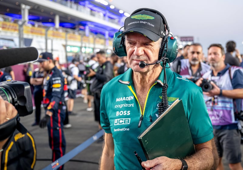 Newey on the grid in Qatar