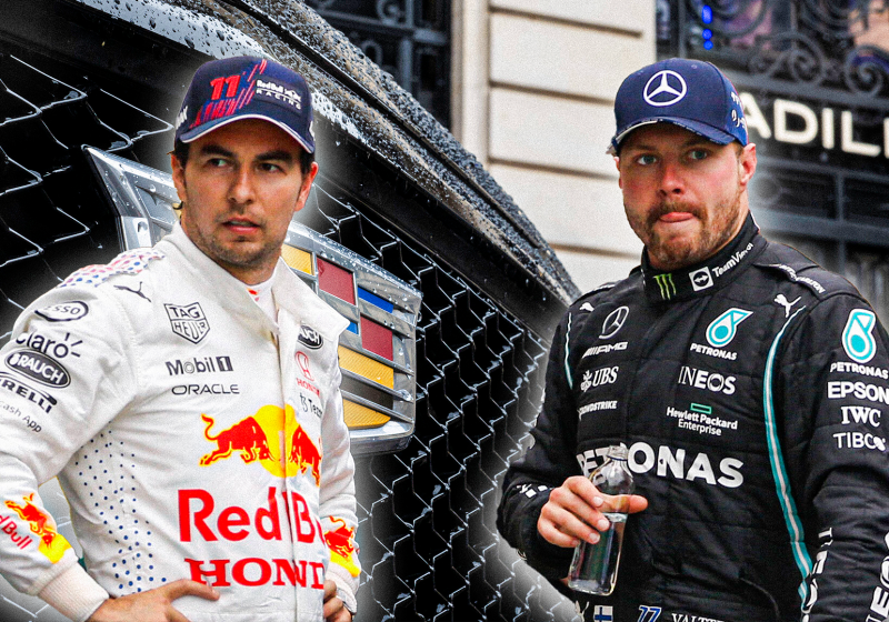 Bottas, Pérez, Cadillac, socials