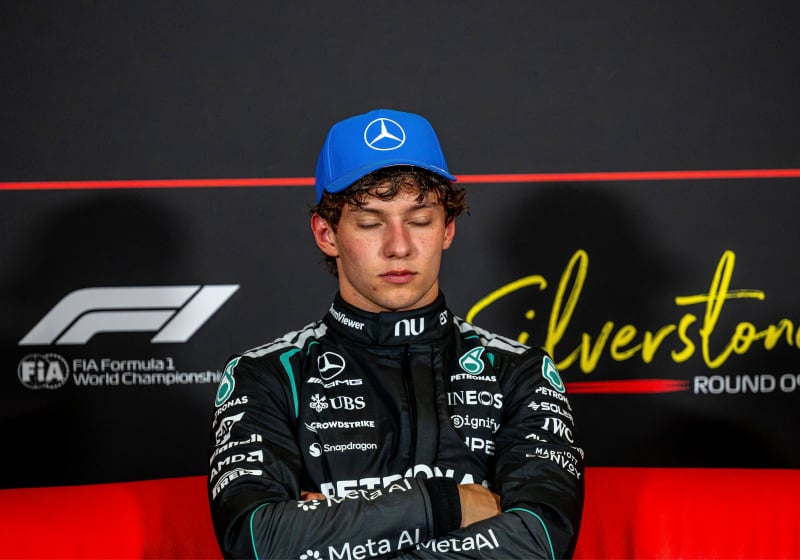 Mercedes explain the failure which is giving Kimi Antonelli an F1 title headache