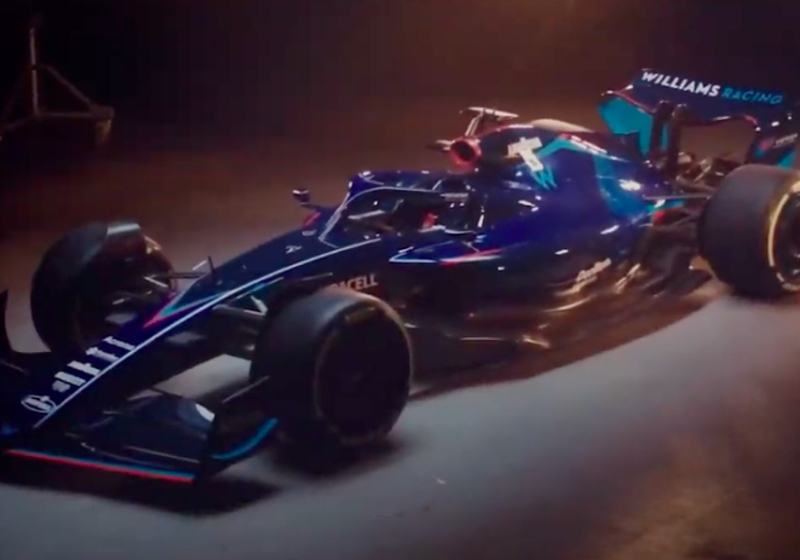 WILLIAMS: Las primeras imágenes del FW44 para 2022