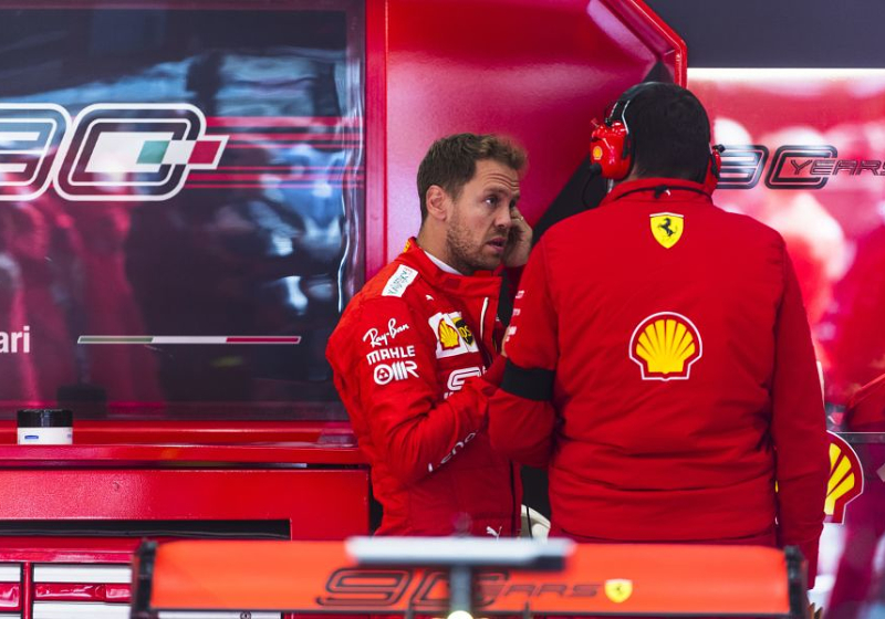 Ferrari sign Vettel up for chaotic Japanese GP schedule