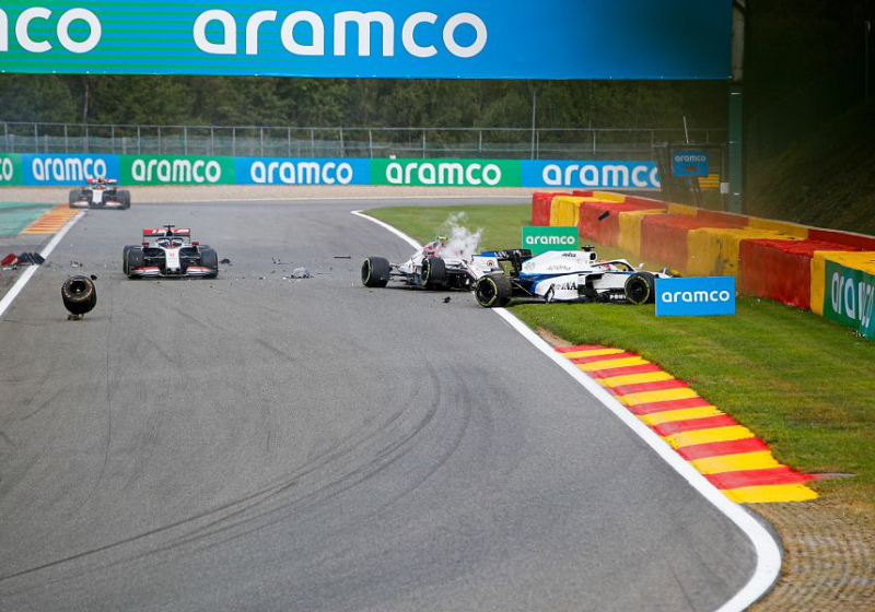 Masi na crash Giovinazzi: "Kijken of we veiligheid op Spa kunnen verbeteren"