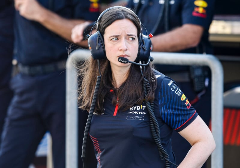 Red Bull strategic engineer Hannah Schmitz