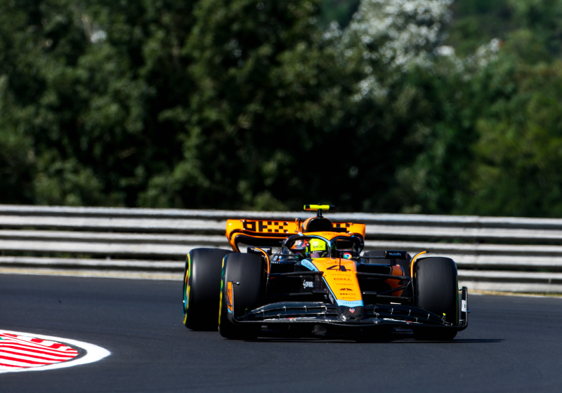 Lando Norris: Checo Pérez me la puso difícil en el Gran Premio de Hungría