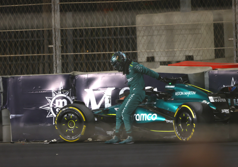 F1 star needs 'RESET' after massive crash