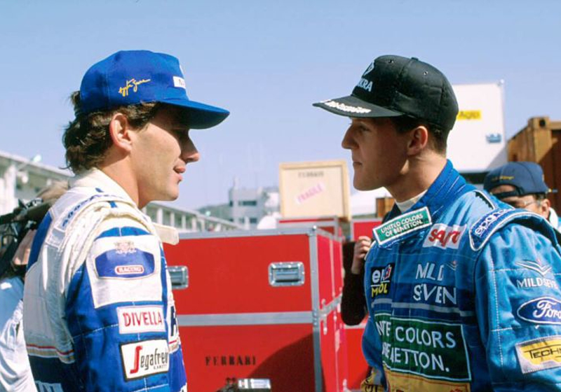Senna quicker than Schumacher, says Alesi