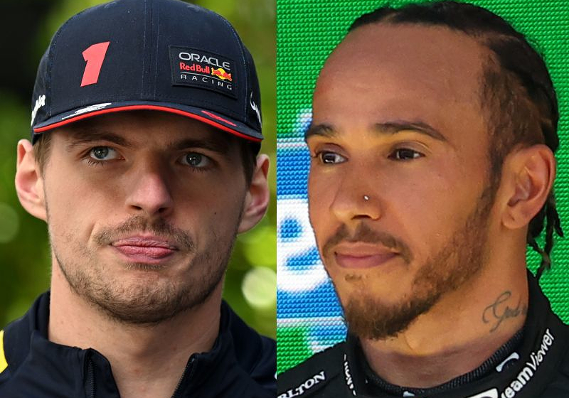 Hamilton and Verstappen FORCE each other off the road during Monaco practice