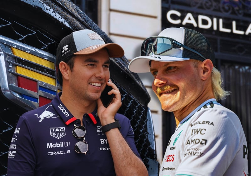 sergio perez, valtteri bottas, cadillac