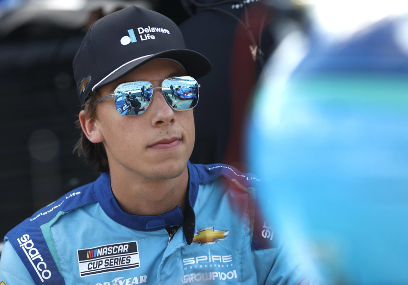 An image of NASCAR driver Carson Hocevar