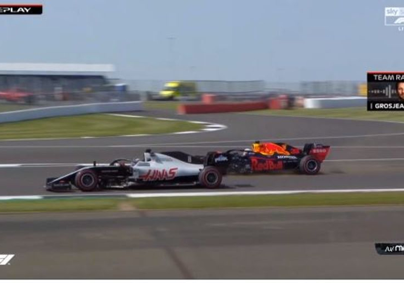 Grosjean boos na actie woedende Verstappen: "Echt f*cking kinderachtig"