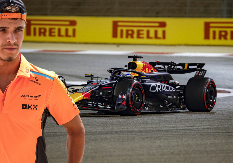 Lando Norris MINIMIZA a Checo Pérez