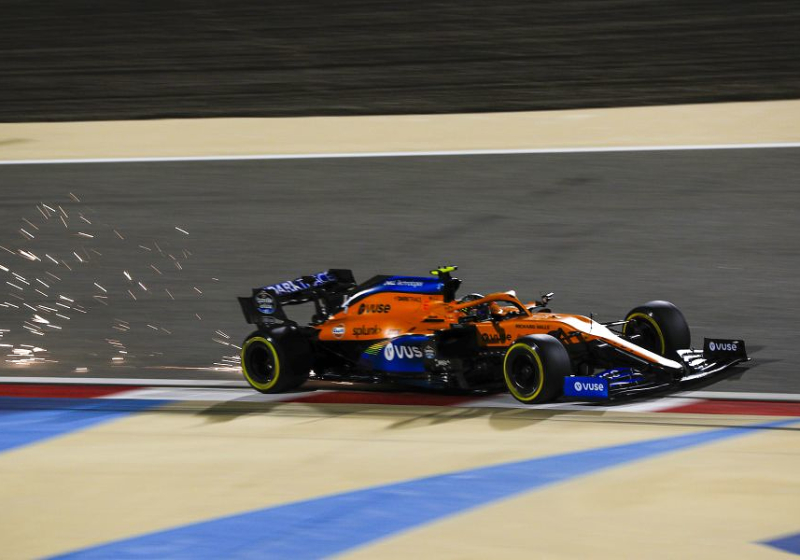 Norris demoted to P19 for Sakhir GP start after power unit change