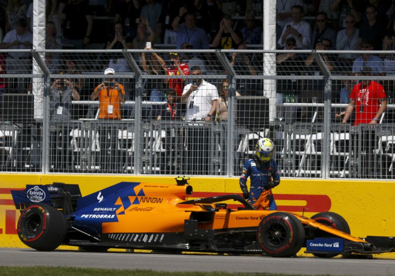 McLaren tast in het duister: 'Uitvalbeurt Norris is een mysterie'
