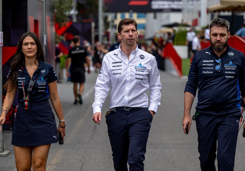 Vowles as team principal of Williams