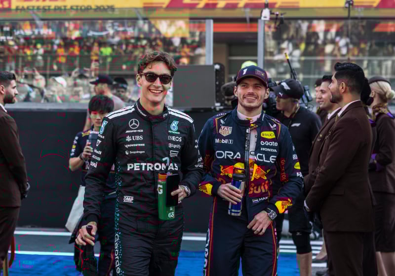 Russell wijst naar GT3-uitstapjes Verstappen: 'Met vier titels op zak, zou ik hetzelfde doen'