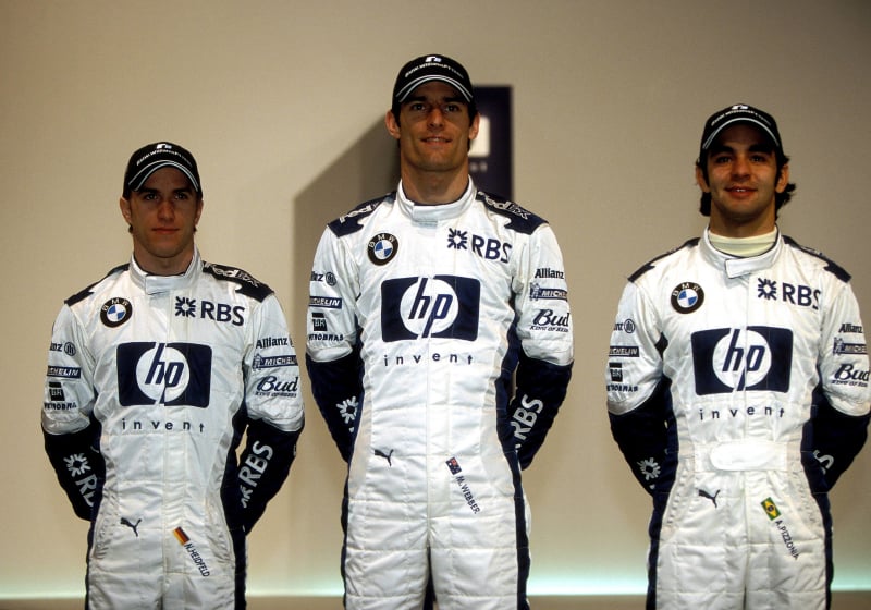 Nick Heidfeld, Mark Webber, Antônio Pizzonia, generic, 2005, Williams