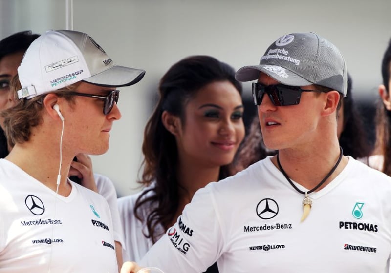 Mercedes-staf was kapot van uitblijven zege Schumacher: 'Dat betreurde ik het meest'