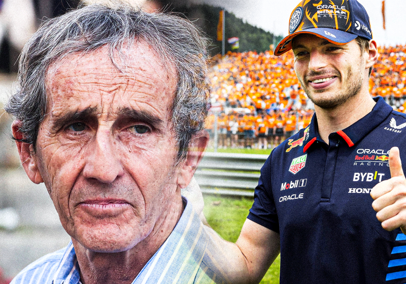 Prost springt in de verdediging voor Verstappen: 'Daar zou hij niet voor moeten boeten'