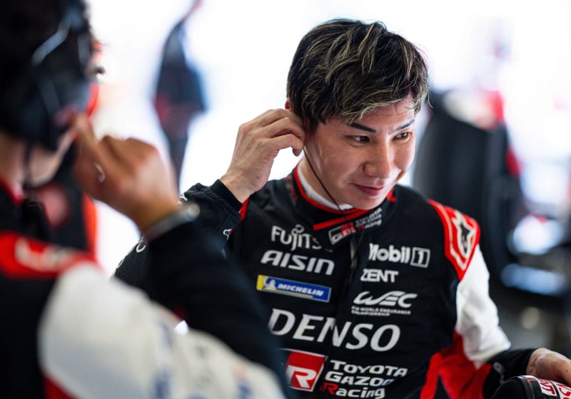 Kobayashi with Toyoto in the FIA World Endurance Championship