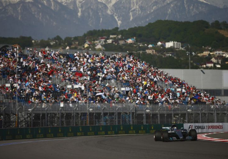 De voorlopige weersverwachting voor het raceweekend in Rusland