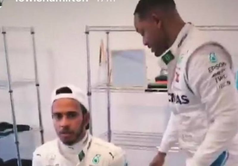 Hamilton kidnapped by Will Smith before Abu Dhabi GP!