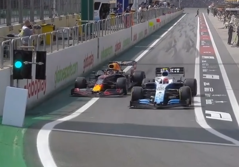 Kubica apologises for Verstappen near-miss in Brazil