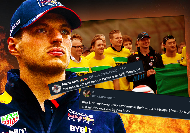 'Verstappen kreeg Senna-shirt aangeboden van Vettel, maar weigerde'