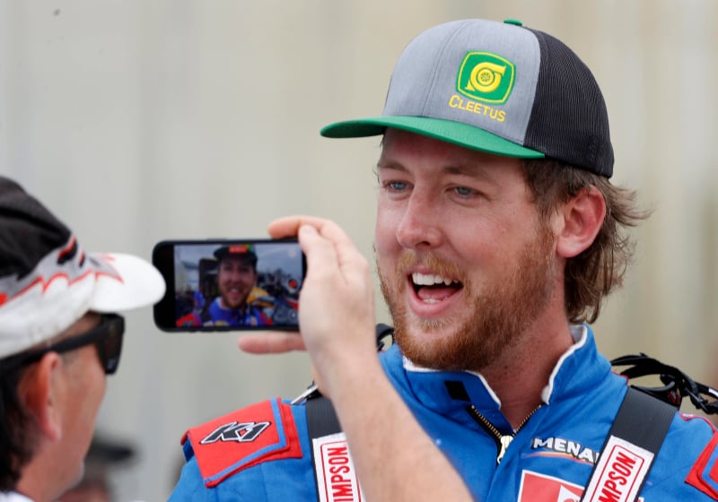 Cleetus McFarland grabs impressive top-five finish at Rockingham