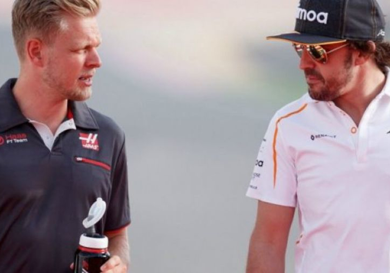 Alonso is F1's Neymar - Magnussen