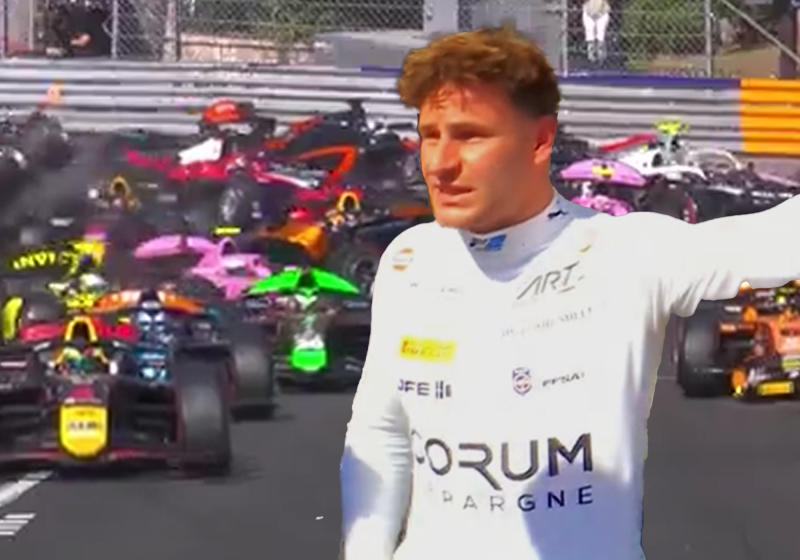F2-coureurs woedend na gigacrash Monaco: "Wie denkt hij dat hij is, Max Verstappen?!"