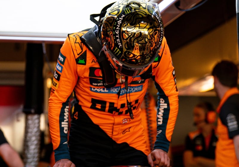 Lando Norris, McLaren, Abu Dhabi, Testing, 2025