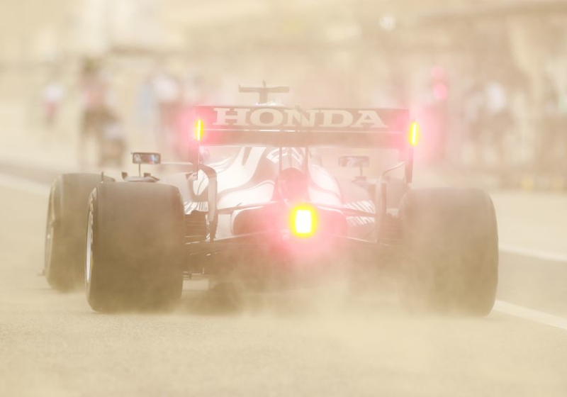 Tsunoda F1 test debut "compromised" by fuel system issue