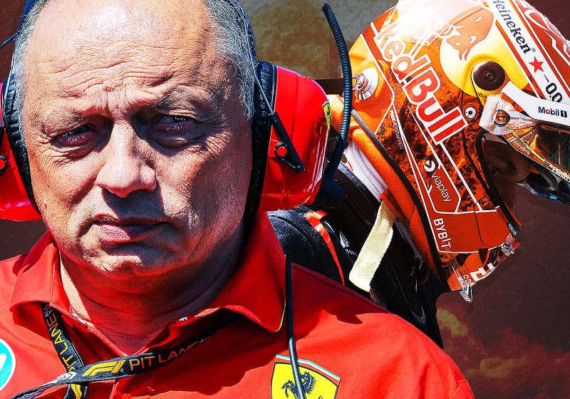 Vasseur bedankt Verstappen: 'Als hij de krantenkoppen haalt, is dat goed voor ons'