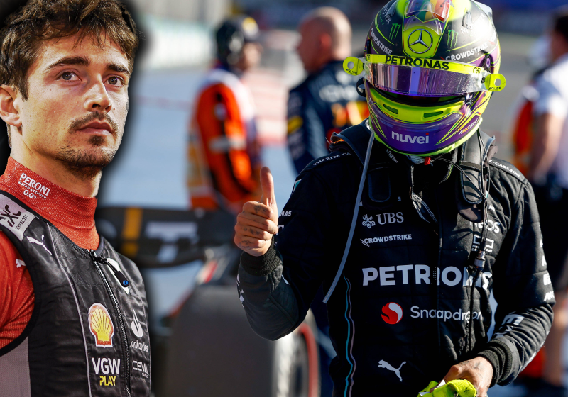 Fisichella ziet Hamilton niet zomaar Leclerc verslaan in 2025: "Zal zwaar worden"