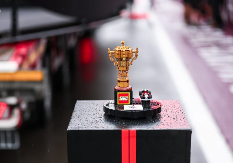Lego F1 trophy