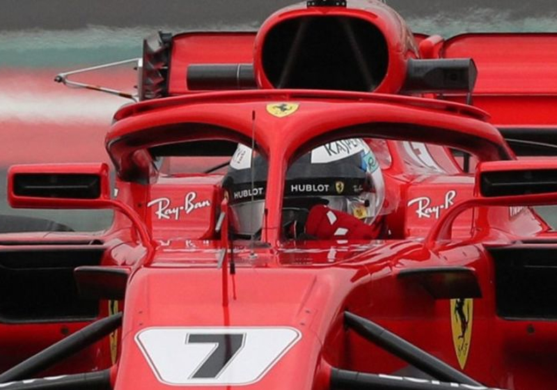Räikkönen over eerste testdag: "Het enige probleem was het weer"