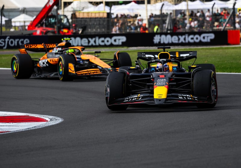 Verstappen ahead of Norris in Mexico