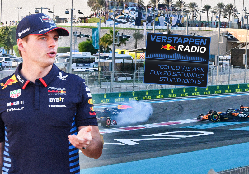 Lammers wijst naar boordradio Verstappen: "Dat is wel een stevige uitspraak"