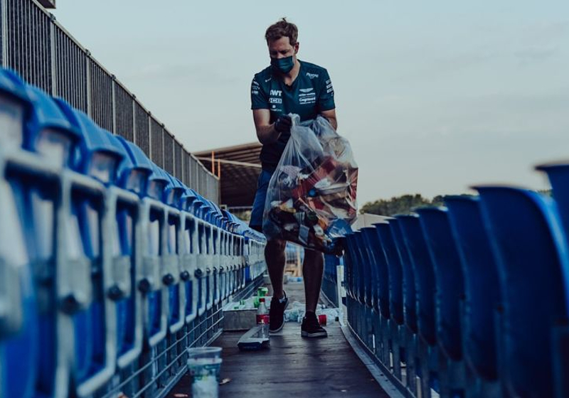 Vettel "learned a lot" from Silverstone tidy up