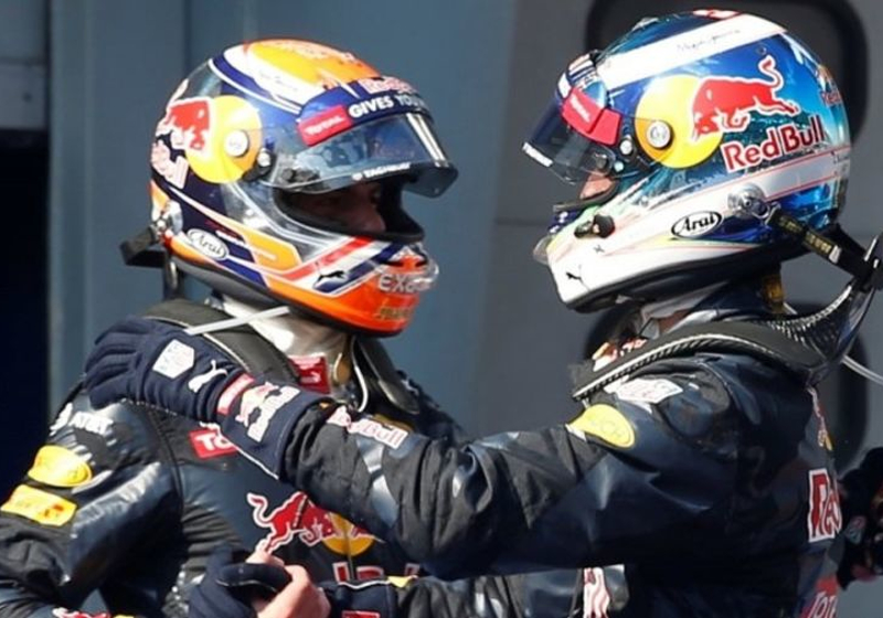 Ricciardo: "Verstappen en ik zijn gelijkwaardig aan Hamilton en Vettel"
