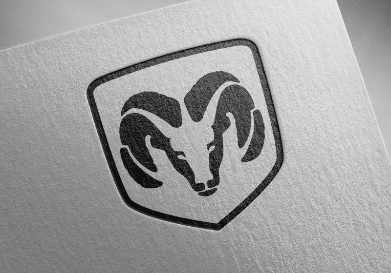 An image of the Dodge logo