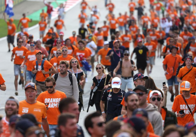 Formule 1 neemt maatregelen tegen stelende fans