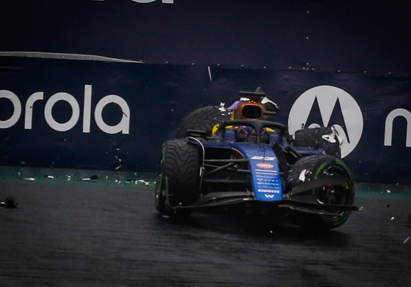 Williams doet mee tijdens GP Las Vegas ondanks vijf crashes in twee raceweekenden