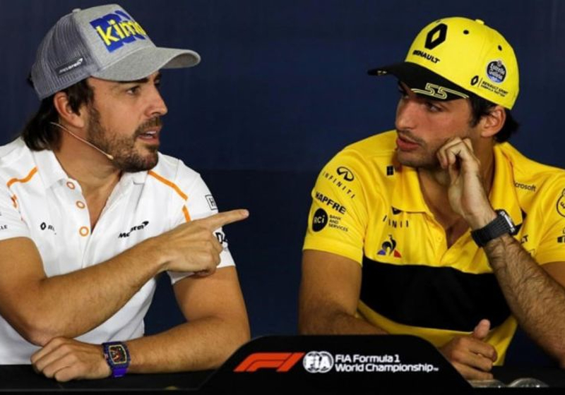 McLaren replace Alonso with Sainz