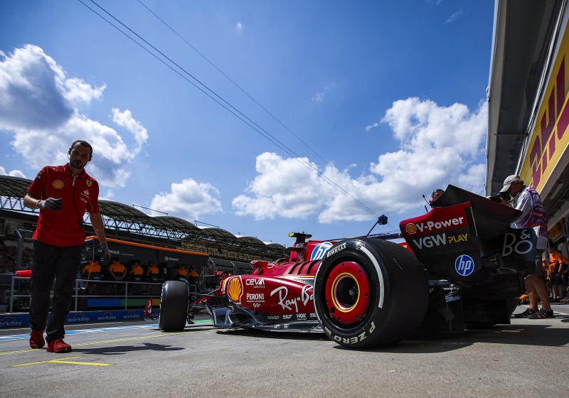 Sainz, Ferrari, 2024, generic, hongarije, f1