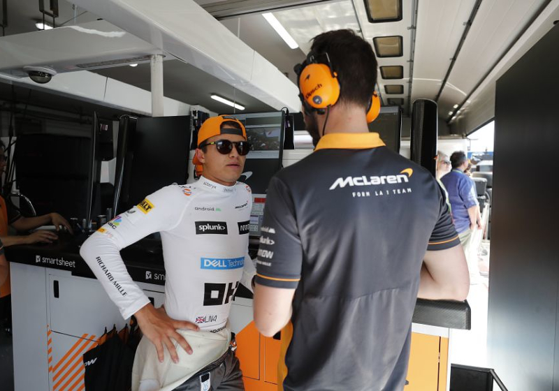 "Lando Norris motivó a McLaren justo cuando peor estaba todo"