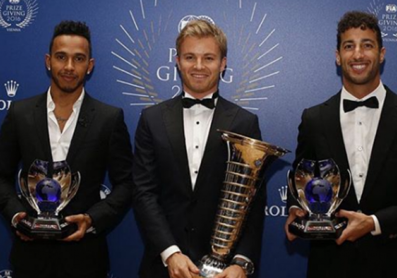 IN BEELD: Alle foto's van het FIA-gala in Frankrijk