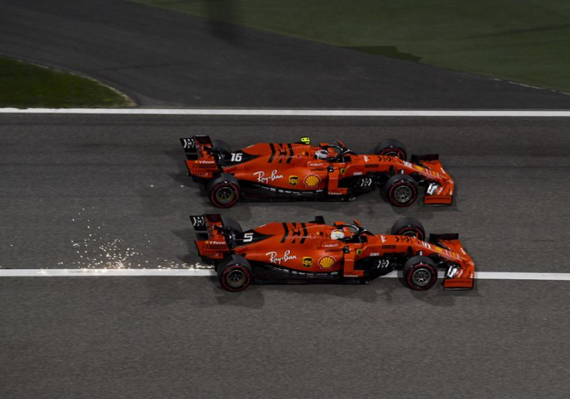 Vettel backs Leclerc ignoring Ferrari orders
