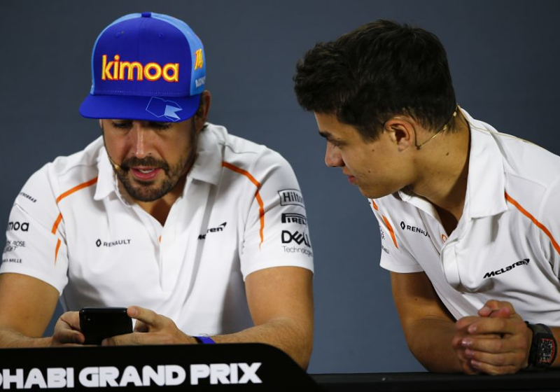 "Fernando Alonso y Lando Norris son igual de buenos"